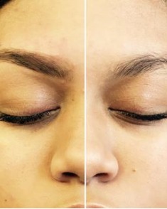 Image of  Brows, Brow Sculpting, Rounded, Brow Shaping, Wax & Tweeze, Brow Technique