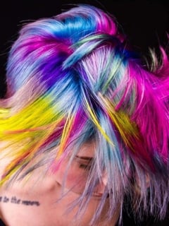 View Women's Hair, Permanent Hair Straightening, Hair Color, Blowout, Hair Length - Eddie Clark, Fair Oaks, CA