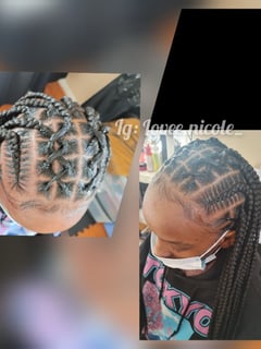 View Women's Hair, Hair Texture, 4C, Hairstyles, Braids (African American) - Alexus H, Detroit, MI