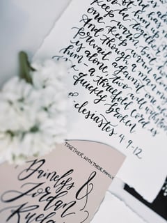View Calligraphy, Calligraphy Service, Wedding Stationary, Handwritten Letters - Alina Gutierrez, Roseville, CA