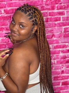 View Braids (African American), Hair Texture, 4B, Hairstyles, Women's Hair - Nysha Williams, Baltimore, MD