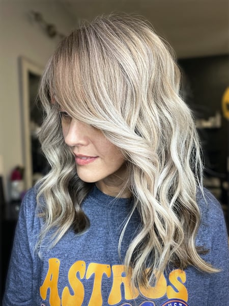 Image of  Ombré, Blonde, Balayage, Women's Hair, Hair Color, Highlights, Color Correction, Foilayage