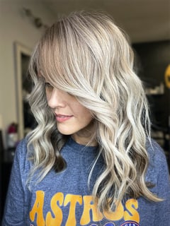 View Ombré, Blonde, Balayage, Women's Hair, Hair Color, Highlights, Color Correction, Foilayage - Brittany Shadle, New Caney, TX