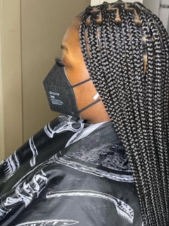 View Boho Chic Braid, Hairstyles, Women's Hair, Braids (African American), Protective, Hair Extensions, Natural - Renee Blackshear, Miramar, FL