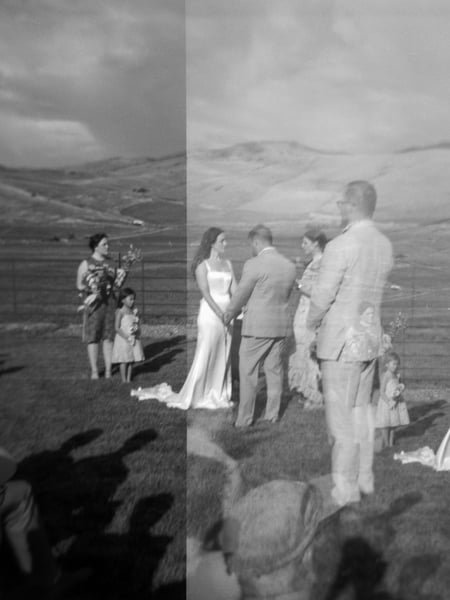 Image of  Photographer, Wedding, Informal, Elopement, Rustic, Farm, Outdoor