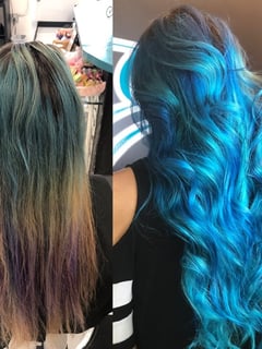 View Women's Hair, Fashion Color, Hair Color - Nicole Jones, San Antonio, TX