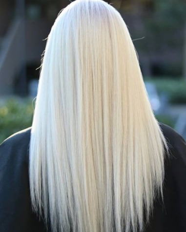 Image of  Women's Hair, Blonde, Hair Color, Long, Hair Length, Straight, Hairstyles