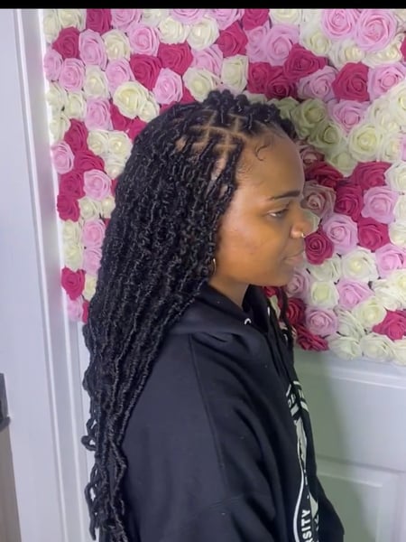 Image of  Locs, Hairstyles, Women's Hair, Weave, Protective