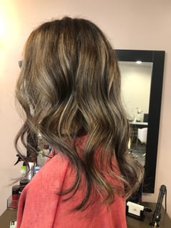 View Women's Hair, Balayage, Hair Color, Shoulder Length, Hair Length, Blunt, Haircuts - Erin Gabrick, Canfield, OH
