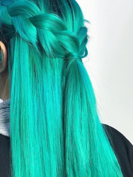 Image of  Women's Hair, Fashion Color, Hair Color, Boho Chic Braid, Hairstyles, Straight