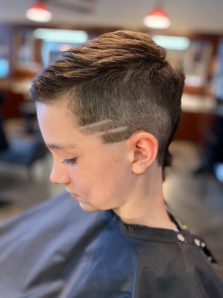 Image of  Boys, Haircut, Kid's Hair, Mohawk, Hairstyle