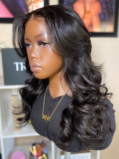 View Haircuts, Hairstyles, Curly, Women's Hair, Layered, Wigs, Hair Length, Curly, Shoulder Length, Weave, Protective - Kendra Holmes, Brunswick, GA
