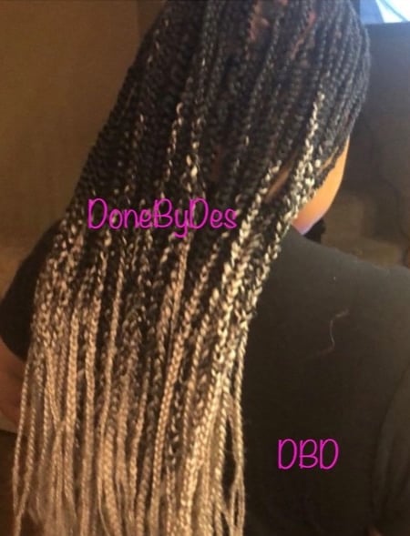 Image of  Hair Color, Fashion Color, Hair Length, Long, Braids (African American), Hair Extensions, Women's Hair, Hairstyles