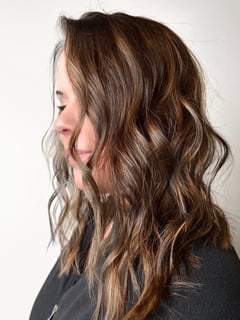 View Women's Hair, Balayage, Hair Color, Brunette - Brittany Chaney, 