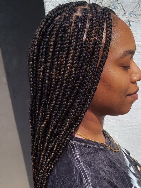 Image of  Hair Texture, 4C, Braids (African American), Women's Hair, Hairstyles