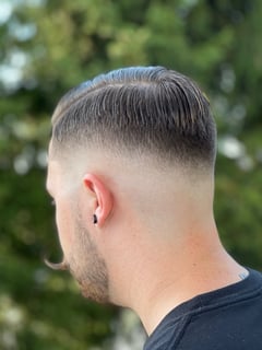 View Men's Hair, Medium Fade (Men's Hair), Haircut, Low Fade (Men's Hair), Hairstyle - Cierra Davis, Columbus, OH