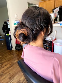 View Women's Hair, Hairstyles, Bridal, Boho Chic Braid, Updo - Joanne Fortune, San Diego, CA