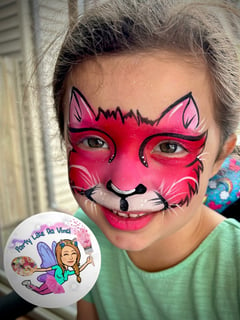 View Shark, Unicorn, Spider, Bunny, Dragon, Characters, Fairy, Shapes & Things, Mask, Horns, Crown, Sports, Embellishments, Glitter, Gems, Face Painting, Animals, Kitty, Puppy, Tiger, Leopard, Butterfly, Dolphin, Dinosaur, Snake - Leana Kane, Elgin, IL