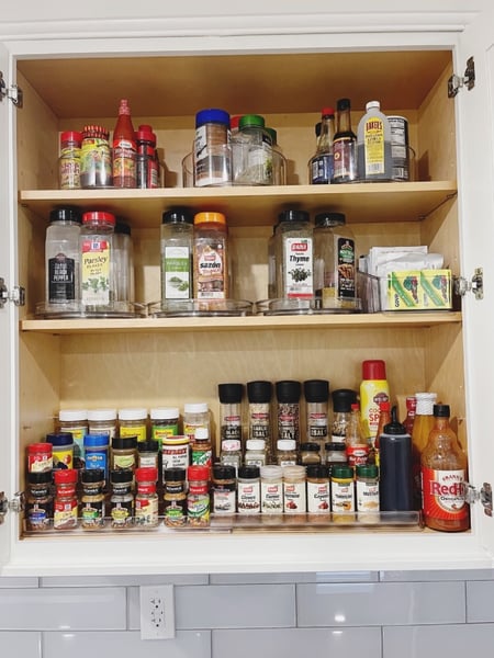 Image of  Home Organization, Kitchen Organization, Storage, Food Pantry, Spice Cabinet, Kitchen Drawers, Kitchen Shelves, Professional Organizer