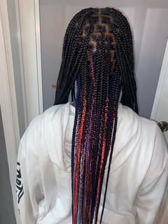 View Hairstyles, Women's Hair, Braids (African American), Protective, Medium Length, Hair Length, Shoulder Length, Short Ear Length, Long - Joi Carter, Miami Gardens, FL