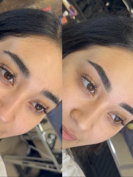 Image of  Wax & Tweeze, Makeup, Brow Tinting, Skin Tone, Brow Technique, Brows, Fair, Olive, Light Brown, Dark Brown, Brown, Colors, Brown, Brow Shaping, Steep Arch, Black, Brow Lamination, Brow Sculpting, Arched, Brow Treatments