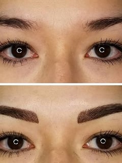 View Brow Sculpting, Brow Technique, Wax & Tweeze, Brow Shaping, Rounded, Brows - Audrey Collins, Henderson, NV