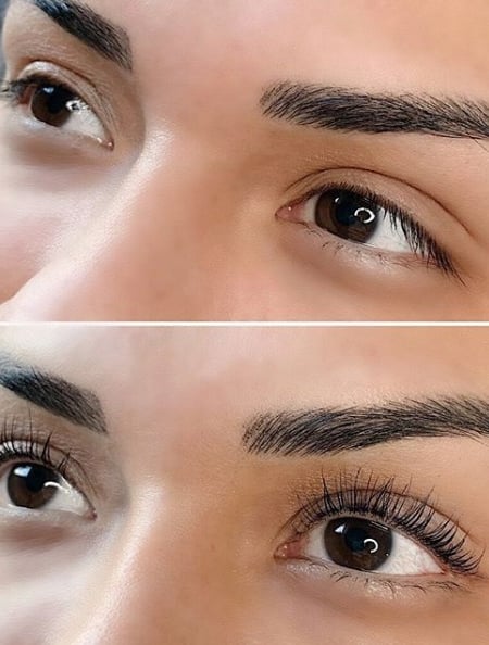 Image of  Brows, Brow Sculpting, Brow Shaping, S-Shaped, Threading, Brow Technique