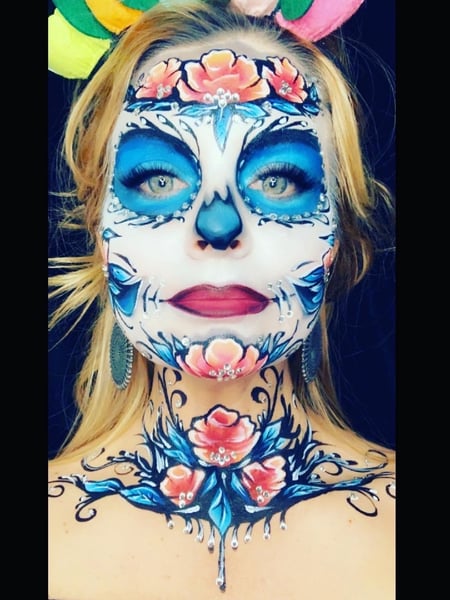 Image of  Face Painting, Characters, Skeleton, Shapes & Things, Flowers