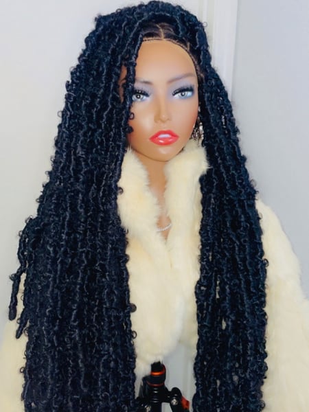 Image of  Hairstyles, Women's Hair, Weave, Boho Chic Braid, Protective, Braids (African American), Wigs, Hair Extensions, Hair Color, Hair Restoration