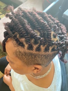 View Hairstyle, Hair Texture, Natural Hair, Braids (African American), Protective Styles (Hair), Women's Hair - Tanise Ransom, Baltimore, MD