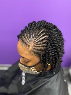 View Hairstyles, Updo, Protective, Natural, Women's Hair - Shavonne Bennett, 