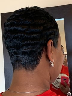 View Women's Hair, Haircuts, 4C, Hair Texture, Silk Press, Permanent Hair Straightening, Perm Relaxer, Perm, Hair Restoration, Black, Hair Color - Deshonna Martin, Athens, AL