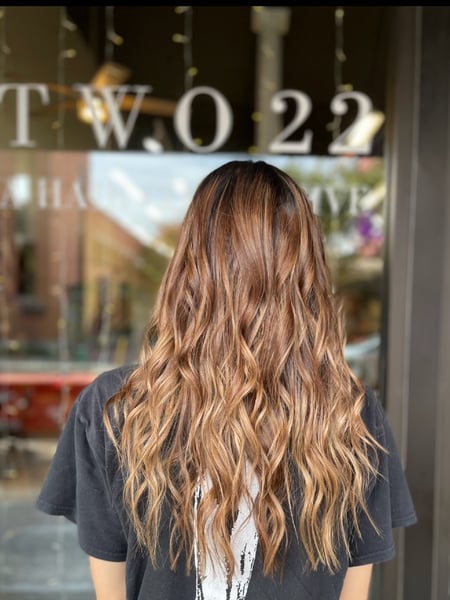 Image of  Ombré, Blonde, Balayage, Brunette, Women's Hair, Hair Color, Highlights, Full Color, Color Correction