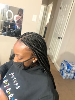 View Women's Hair, Braids (African American), Hairstyles, Hair Extensions, Natural, Protective - Francisca Nimo, Glenolden, PA