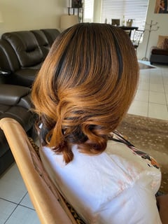 View Ombré, Curly, Weave, Protective, Hairstyles, Hair Extensions, Haircuts, Bob, Hair Length, Shoulder Length, Hair Color, Women's Hair - Passion Finks, Las Vegas, NV