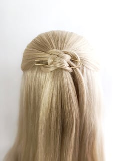 View Women's Hair, Hairstyles, Updo, Boho Chic Braid, Bridal - Jessica F., Oakland, CA