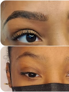 View Brow Technique, Lash Lift, Lashes, Arched, Brow Shaping, Brows, Brow Tinting, Wax & Tweeze - Kia Patterson, Houston, TX