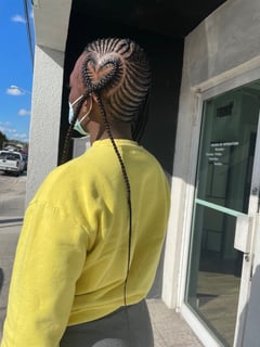 View Hairstyles, Women's Hair, Braids (African American), Hair Texture, 4C - Jessica Guerrier, Miami Gardens, FL