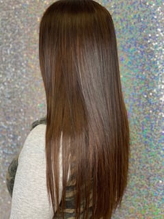 View Women's Hair, Hair Length, Shoulder Length, Haircuts, Layered, Hairstyles, Straight, Hair Extensions - Janelle Finseth, West Fargo, ND