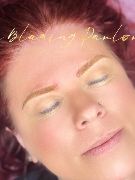 Image of  Brows, Arched, Brow Shaping, Brow Sculpting, Microblading, Nano-Stroke, Ombré