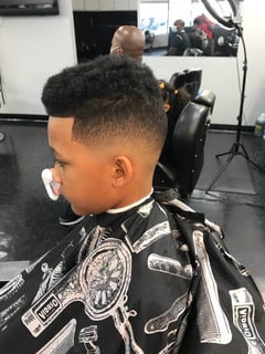 View Men's Hair, Medium Fade, Haircut - Ron’el Pye, Hyattsville, MD