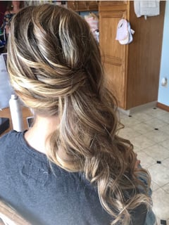 View Bridal, Curly, Updo, Women's Hair, Hairstyles - Stefanie Bergman, Phoenix, NY