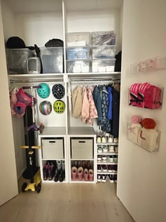 View Storage, Master Closet, Bedroom, Professional Organizer, Crafting & Art Supplies, Home Organization, Garage, Desk - Sarah DeGrim, New York, NY