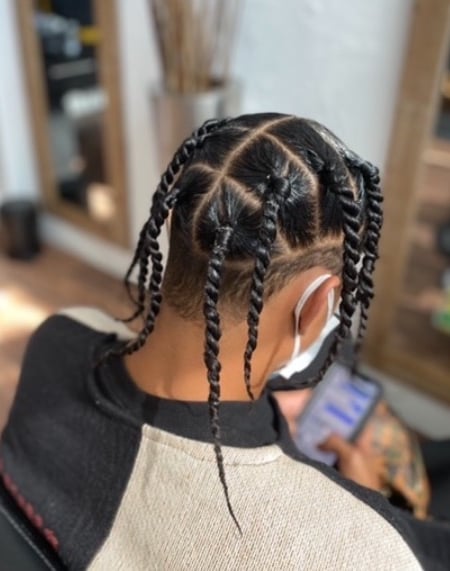 Image of  Braids (African American), Protective, Hairstyles