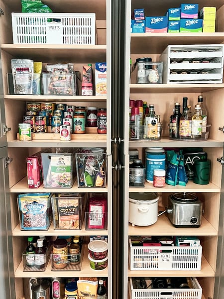 Image of  Professional Organizer, Kitchen Organization, Food Pantry, Spice Cabinet, Baking Supplies, Kitchen Drawers, Utensils, Tupperware, Kitchen Shelves