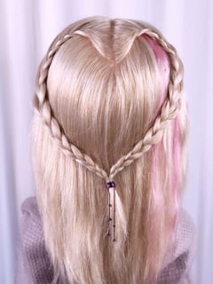 View Kid's Hair, French Braid, Hairstyle - Jessica F., Oakland, CA