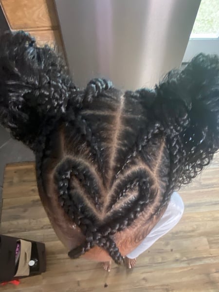 Image of  Braiding (African American), Hairstyle, Kid's Hair