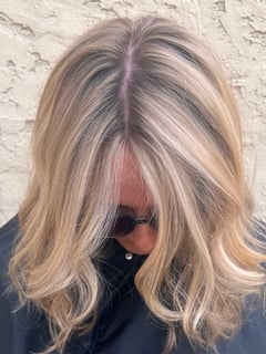View Haircuts, Blonde, Balayage, Hairstyles, Beachy Waves, Women's Hair, Hair Color, Highlights, Layered, Color Correction, Foilayage, Men's Hair, Haircut, Long Hair - Heather Webb, Prospect Park, PA