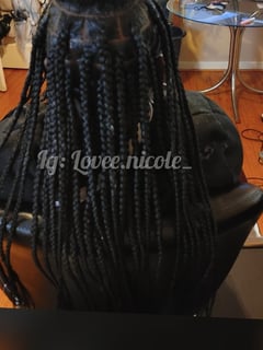 View Women's Hair, Boho Chic Braid, Hairstyles, Braids (African American), Protective - Alexus H, Detroit, MI