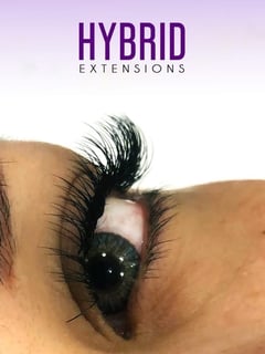 View Lashes, Lash Type, Hybrid, Eyelash Extensions - Lisset Morales, Hollywood, FL